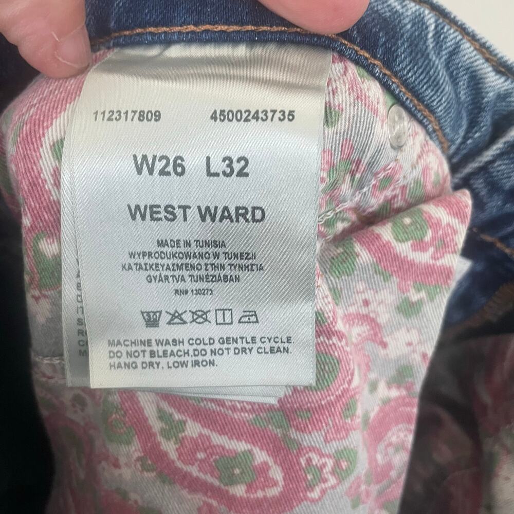 Wrangler x Fender Westward 626 High Rise Bootcut Jeans 26x32 - Picture 3 of 16